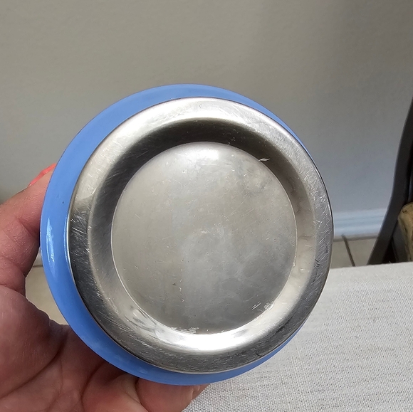 Sanrio Pochacco & Friends Blue Soda Can 10oz Water Bottle EUC - Picture 7 of 12